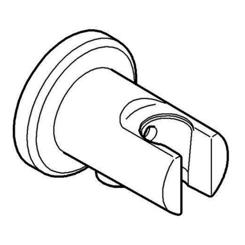 Grohe Wandanschlussbogen RELEXA mit Wandbrausehalter chrom