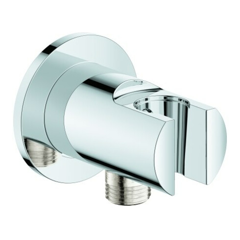 Grohe Wandanschlussbogen Tempesta 1/2", mit Wandbrausehalter, chrom