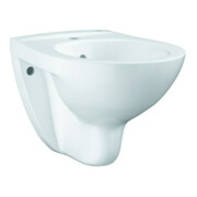 Grohe Wandbidet Bau Keramik alpinweiß, 1 Hahnloch mit Überlauf