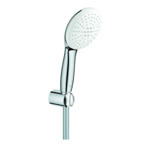 Grohe Wandhalterset Tempesta 110 27799_3 2 Strahl Schlauch 1250mm 5,6 l/min chrom