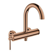 Grohe Wannen-Einhebelmischer Atrio 1/2", Wandmontage, warm sunset