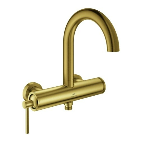 Grohe Wannen-Einhebelmischer Atrio 1/2", Wd-mont., cool sunrise gebürstet