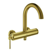 Grohe Wannen-Einhebelmischer Atrio 1/2", Wd-mont., cool sunrise gebürstet
