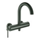 Grohe Wannen-Einhebelmischer Atrio 1/2", Wd-mont., hard graphite gebürstet-1