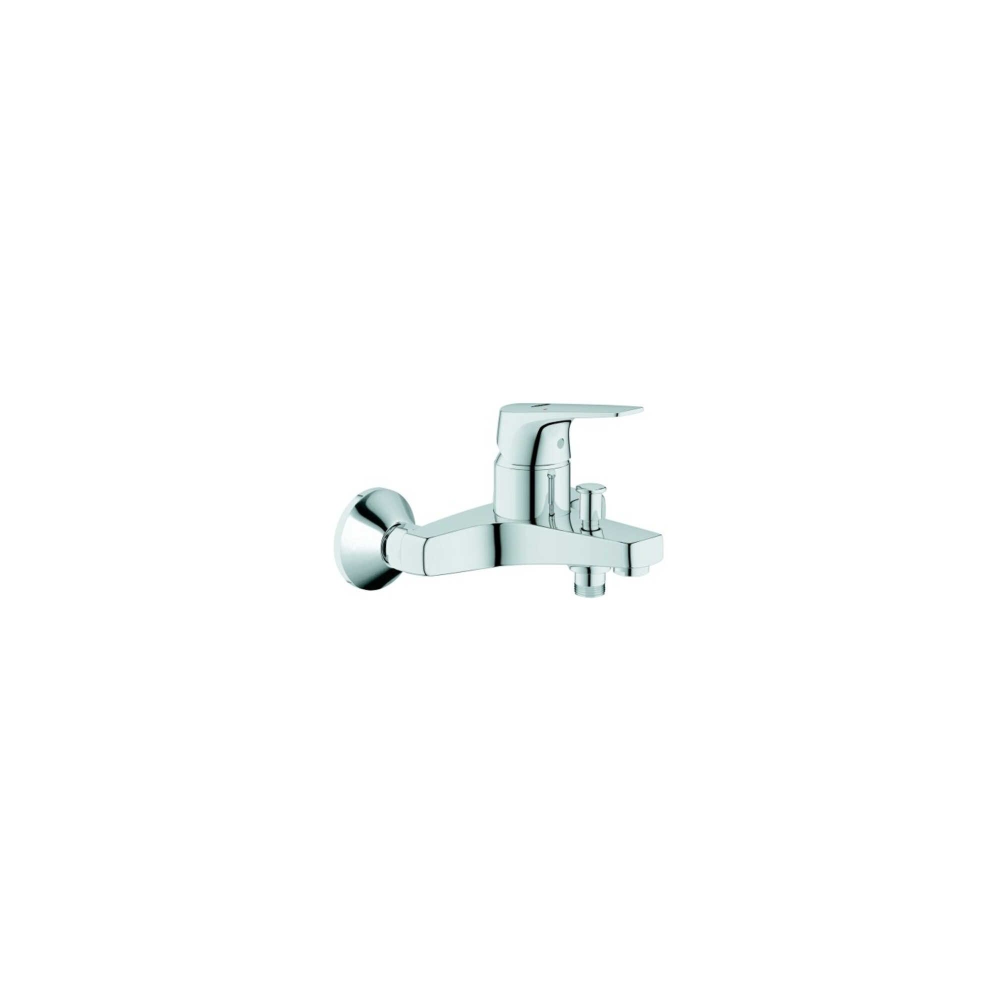 Grohe Wannen-Einhebelmischer BauFlow 1/2", Wandmontage, chrom