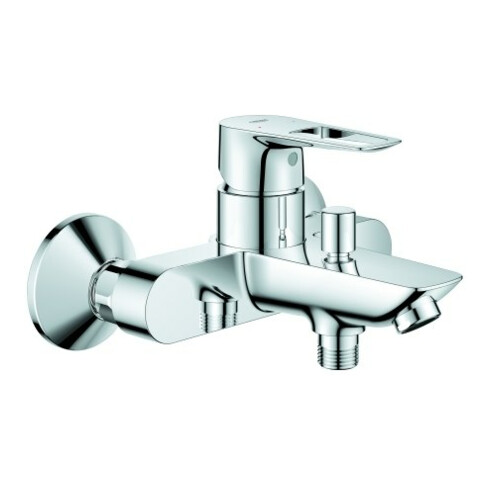 Grohe Wannen-Einhebelmischer BauLoop 1/2", Wandmontage, chrom
