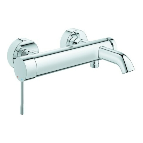 Grohe Wannen-Einhebelmischer Essence 1/2", Wandmontage, chrom