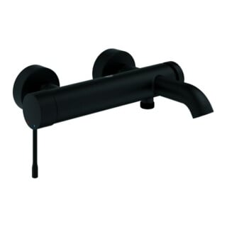 Grohe Wannen-Einhebelmischer Essence 1/2", Wandmontage, phantom black