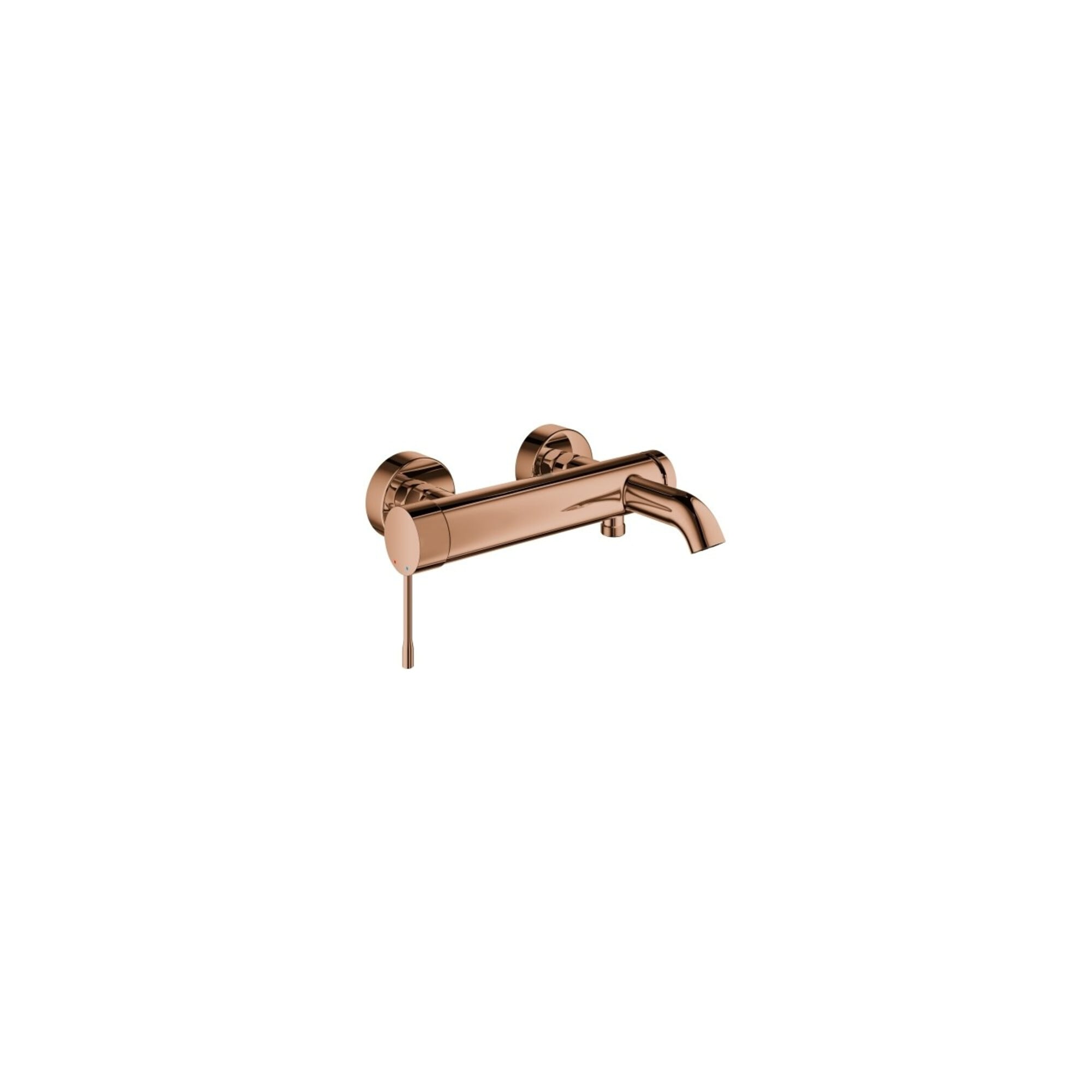Grohe Wannen-Einhebelmischer Essence 1/2", Wandmontage, warm sunset