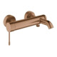 Grohe Wannen-Einhebelmischer Essence 1/2", Wandmontage, warm sunset gebürstet-1