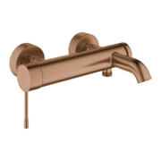 Grohe Wannen-Einhebelmischer Essence 1/2", Wandmontage, warm sunset gebürstet