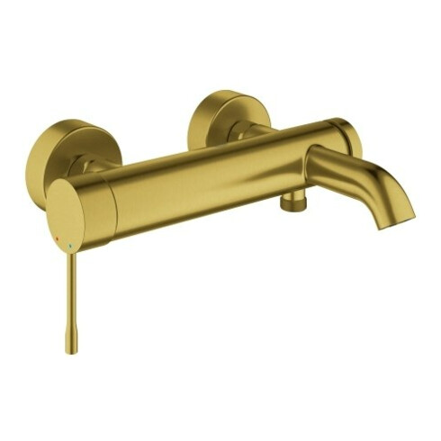 Grohe Wannen-Einhebelmischer Essence 1/2", Wd-mont., cool sunrise gebürstet