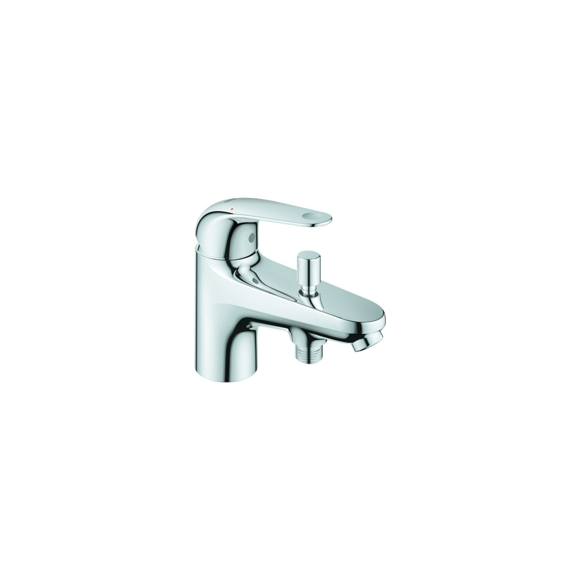 Grohe Wannen-Einhebelmischer Euroeco 1/2", chrom