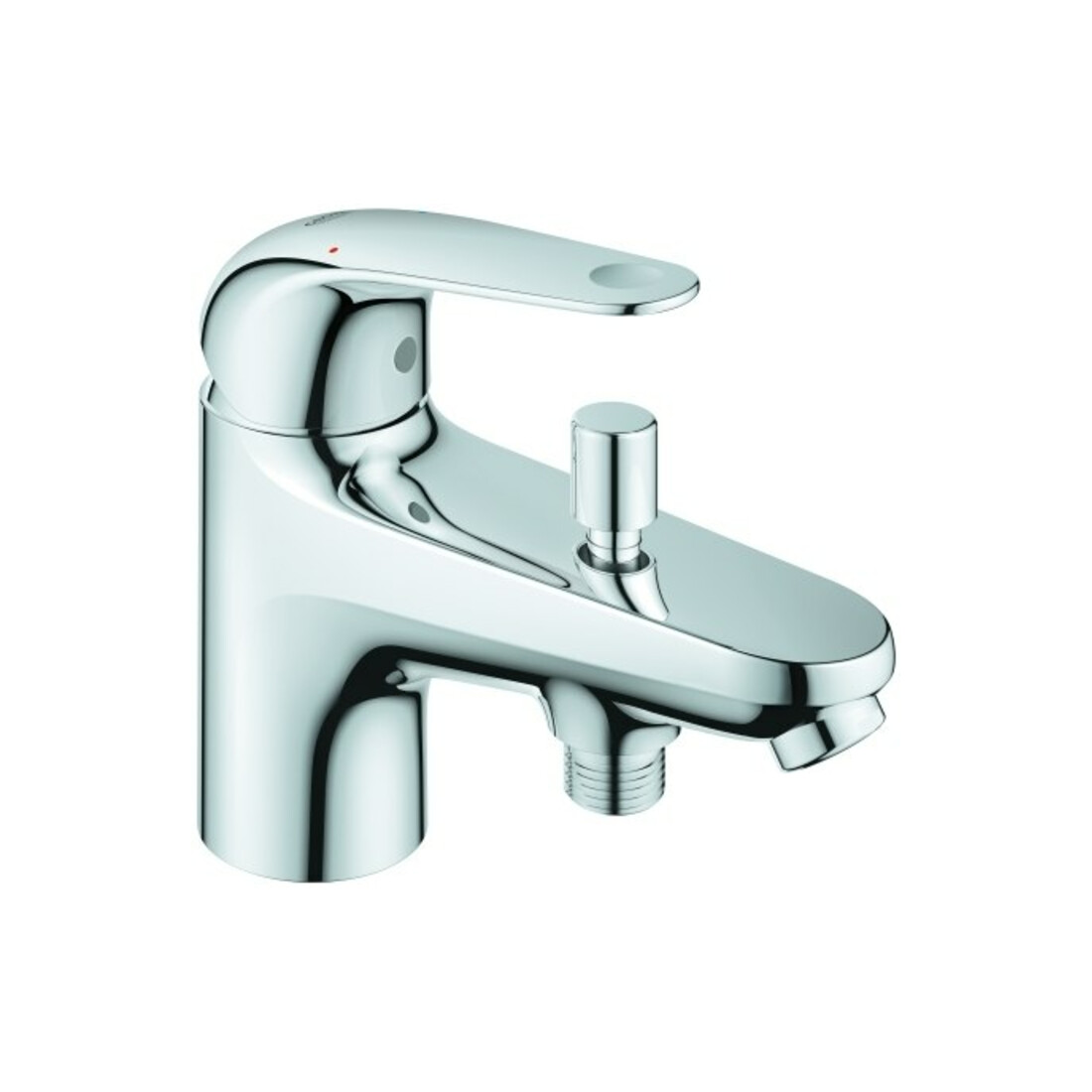 Grohe Wannen-Einhebelmischer Euroeco 1/2", chrom