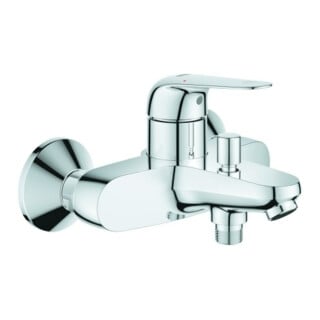 Grohe Wannen-Einhebelmischer Euroeco 1/2", Wandmontage, chrom
