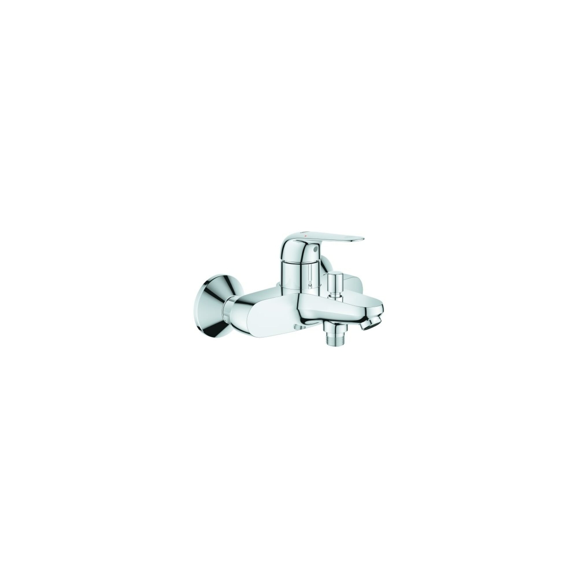 Grohe Wannen-Einhebelmischer Euroeco 1/2", Wandmontage, chrom