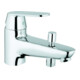 Grohe Wannen-Einhebelmischer Eurosmart Cosmopolitan 1/2", Bedienungshebel aus Metall, chrom-1