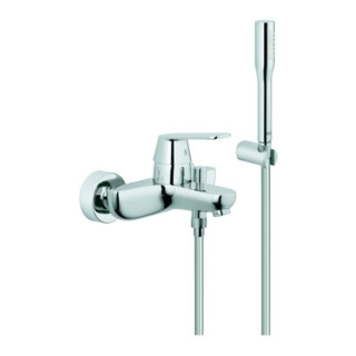 Grohe Wannen-Einhebelmischer Eurosmart Cosmopolitan chrom, Wandmontage