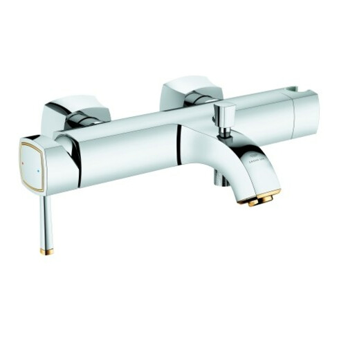 Grohe Wannen-Einhebelmischer Grandera 1/2", chrom/gold