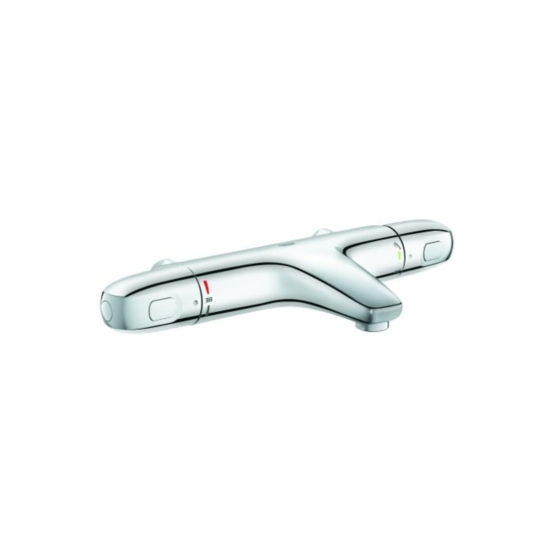 Grohe Wannen-Thermostat Grohtherm 1000 chrom, DN 15, Wandmontage