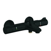 Grohe Wannen-Thermostat Grohtherm 800 1/2", Wandmontage, matt black