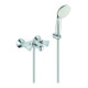 Grohe Wannen-Zweigriff-Armatur Costa 1/2", m BrG, autom. Umst., Wd-mont., ch-1