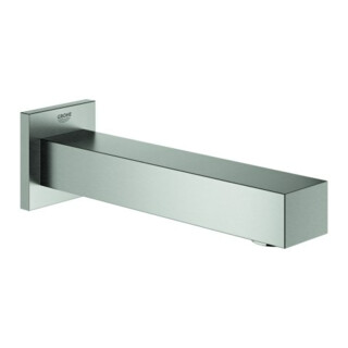 Grohe Wanneneinlauf Eurocube supersteel, Ausladung 17cm, Wandmontage