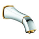 Grohe Wanneneinlauf Grandera Ausladung 17,7cm, chrom/gold-1