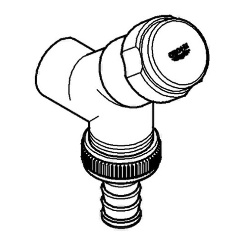 Grohe WAS Anschlussventil DN 15 1/2" chrom