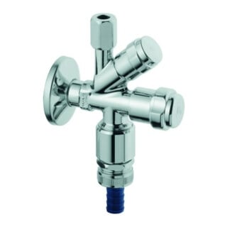 Grohe WAS-Kombi-Eckventil 1/2", mit Rohrbelüfter Bauform C, chrom
