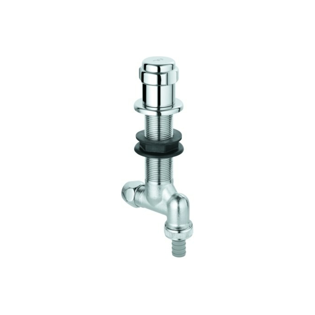 Grohe WAS-Untertischventil 1/2", bis 5cm verstellbar, chrom