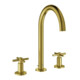 Grohe Waschtisch-3-Loch-Armatur Atrio 1/2", L, m Kreuzgr., C sunrise gebürstet-1