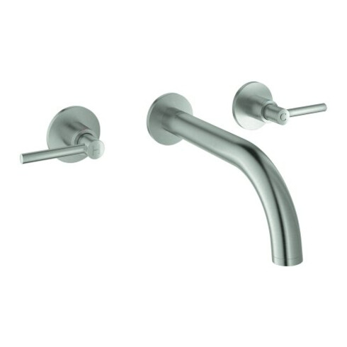 Grohe Waschtisch-3-Loch-Armatur Atrio 1/2", m Hebelgr., Wd-mont., supersteel