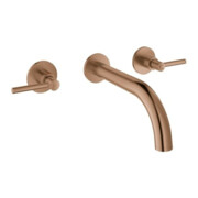 Grohe Waschtisch-3-Loch-Armatur Atrio 1/2", m Hebelgr., Wd-mont., w. suns geb.