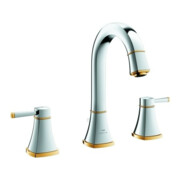 Grohe Waschtisch-3-Loch-Armatur Grandera 1/2", L-Size, chrom/gold