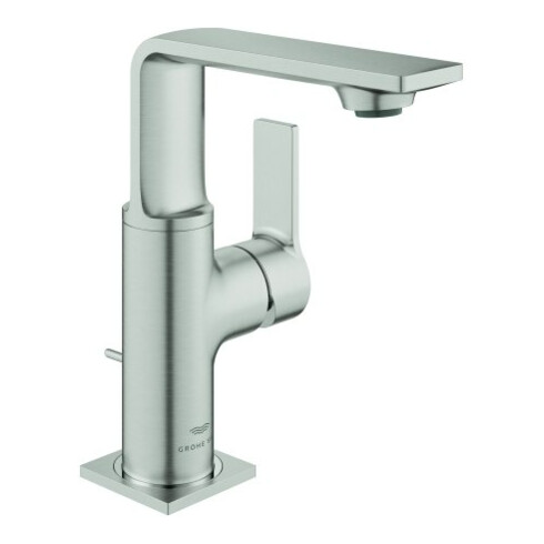 Grohe Waschtisch-Einhebelmischer Allure 1/2", M-Size, m Abl.garn, supersteel