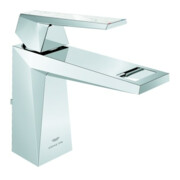 Grohe Waschtisch-Einhebelmischer Allure Brilliant P. Coll. 1/2", M-Size, Griff mit Einlagen, chrom