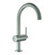 Grohe Waschtisch-Einhebelmischer Atrio 1/2", L, P-op Abl.garn 1 1/4", superst.-1
