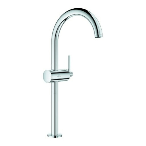 Grohe Waschtisch-Einhebelmischer Atrio 1/2", XL, Push-op Abl.garn 1 1/4", chrom