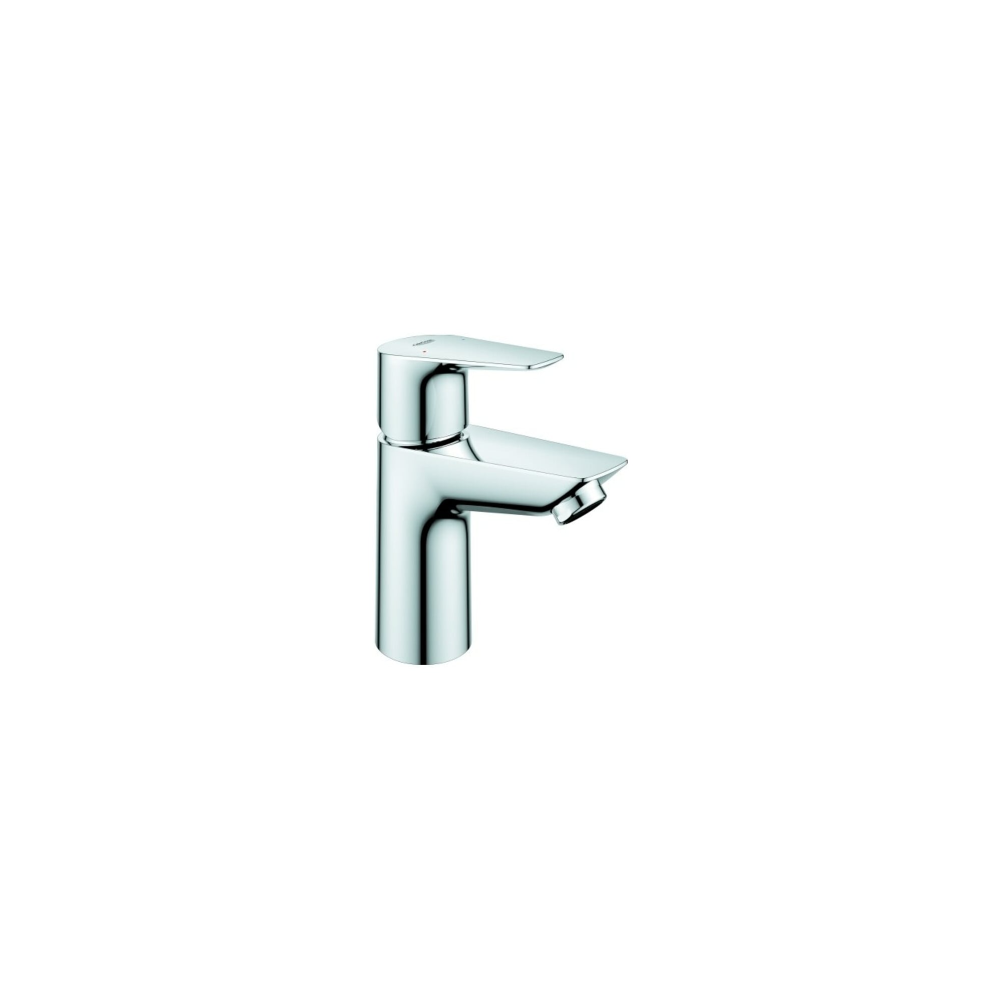 Grohe Waschtisch-Einhebelmischer BauEdge 1/2", S, m P-o Abl.garn, gl. Körp, ch