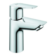 Grohe Waschtisch-Einhebelmischer BauEdge 1/2", S, o. Abl.garn, gl. Körper, chrom