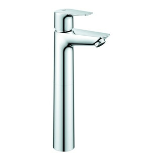 Grohe Waschtisch-Einhebelmischer BauEdge 1/2", XL, o. Abl.garn, gl. Körper, chrom