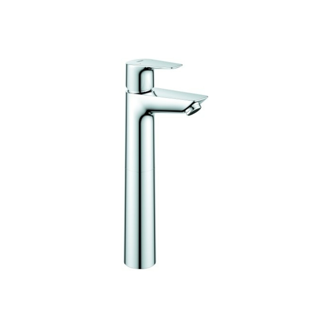 Grohe Waschtisch-Einhebelmischer BauEdge 1/2", XL, o. Abl.garn, gl. Körper, chrom