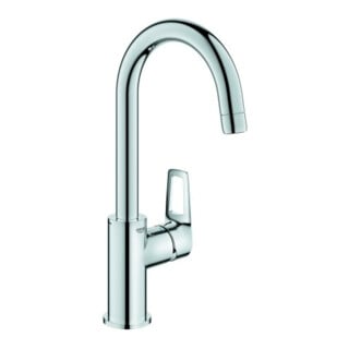 Grohe Waschtisch-Einhebelmischer BauLoop 1/2", L, P-o Abl a KS, swb Ausl, gl Kö