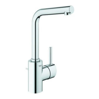 Grohe Waschtisch-Einhebelmischer Concetto 1/2", L, m Abl.garn, schwenkbar, chrom