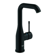Grohe Waschtisch-Einhebelmischer Essence 1/2", L, glatter Körper, phantom black