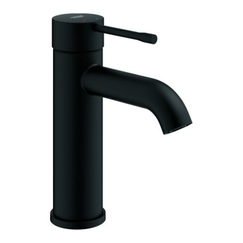 Grohe Waschtisch-Einhebelmischer Essence 1/2", S, glatter Körper, phantom black