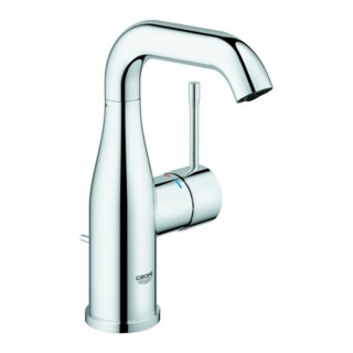 Grohe Waschtisch-Einhebelmischer Essence chrom, M-Size, mit Ablaufgarnitur