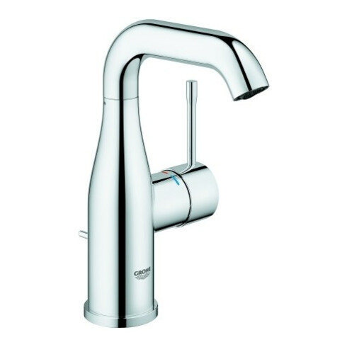 Grohe Waschtisch-Einhebelmischer Essence chrom, M-Size, mit Ablaufgarnitur