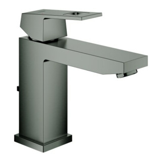 Grohe Waschtisch-Einhebelmischer Eurocube 1/2", M-Size, m Abl.garn, hd graph. geb.
